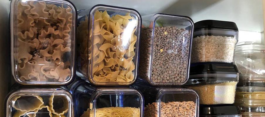 Cómo almacenar productos alimentarios secos de forma higiénica